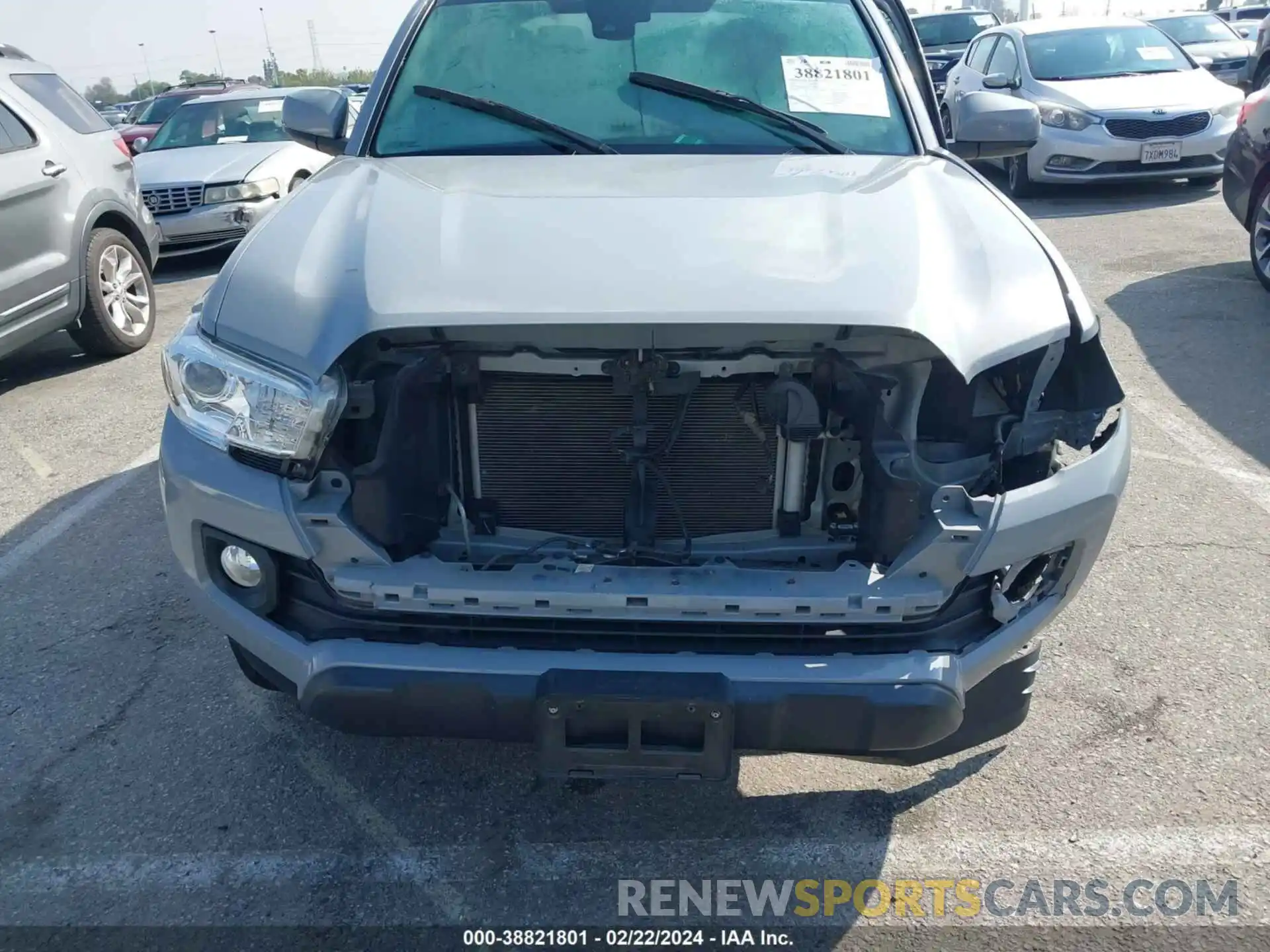 13 Photograph of a damaged car 5TFAX5GN0LX186181 TOYOTA TACOMA 2020