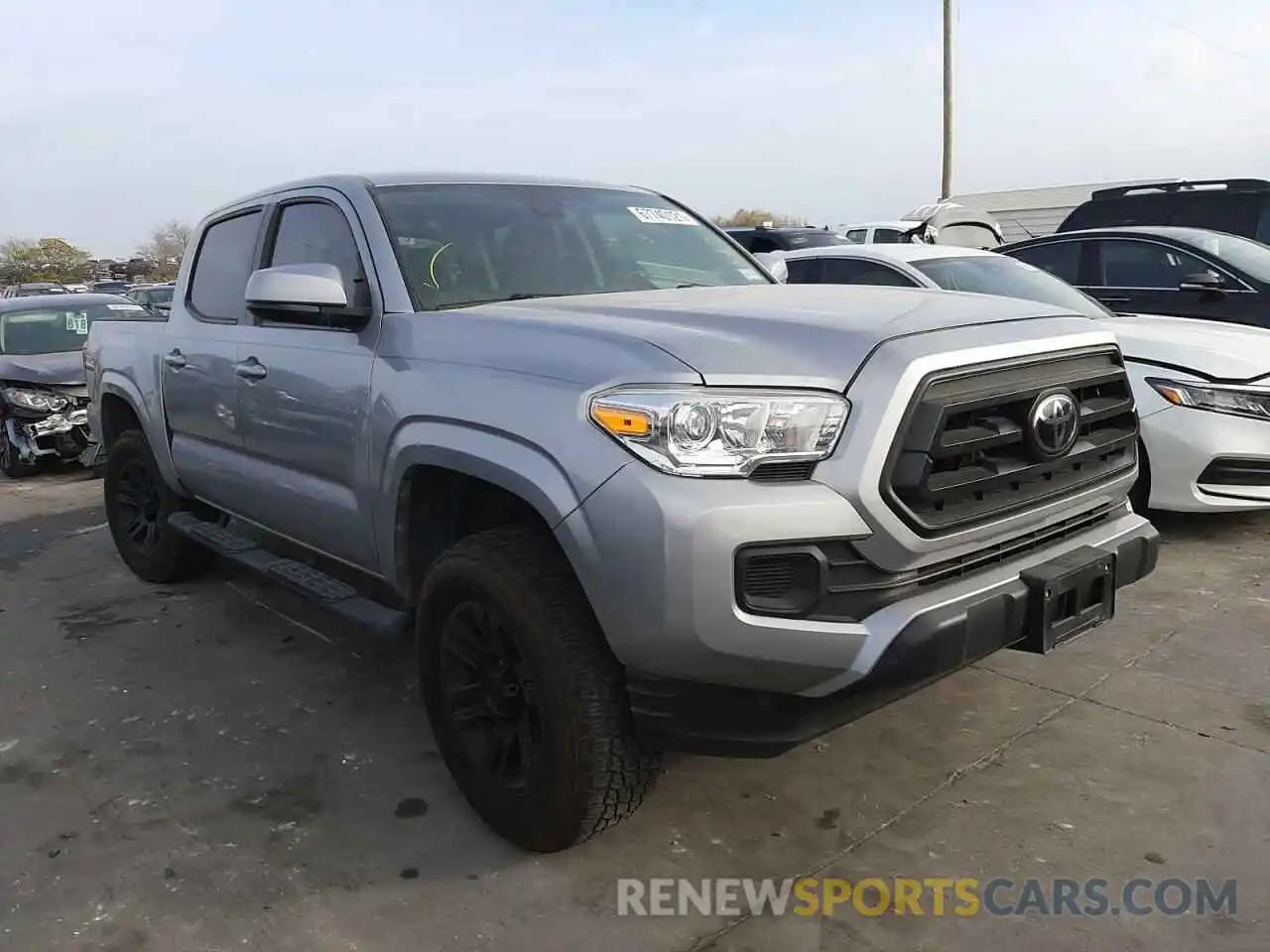 1 Photograph of a damaged car 5TFAX5GN0LX188027 TOYOTA TACOMA 2020