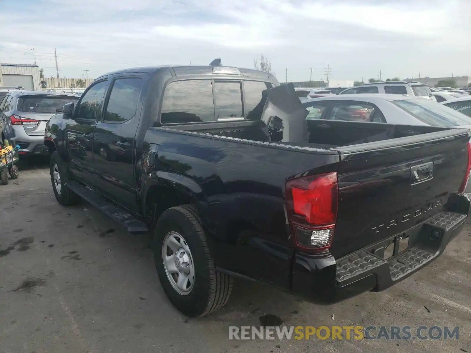 3 Photograph of a damaged car 5TFAX5GN1LX166375 TOYOTA TACOMA 2020