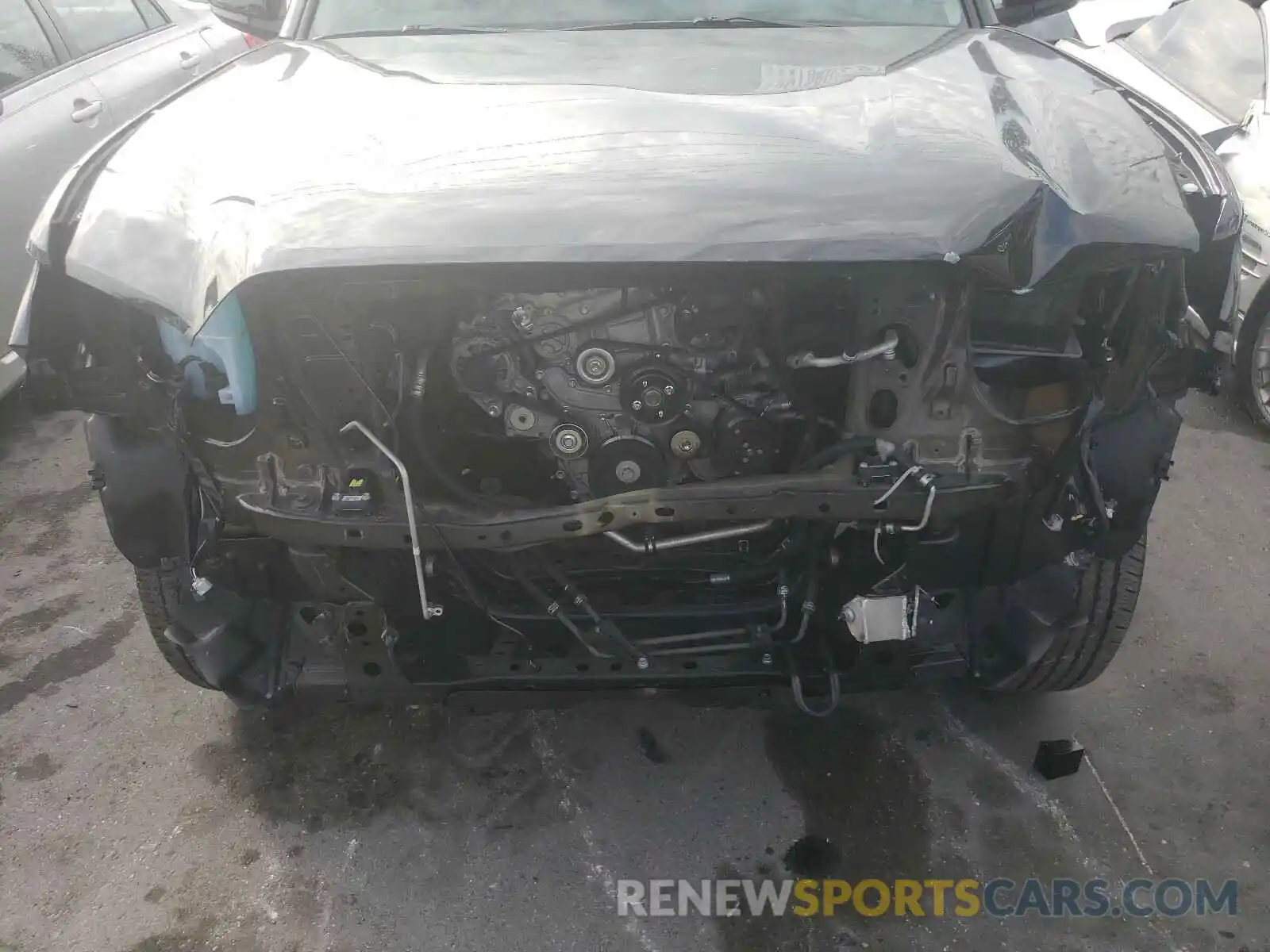 9 Photograph of a damaged car 5TFAX5GN1LX166375 TOYOTA TACOMA 2020