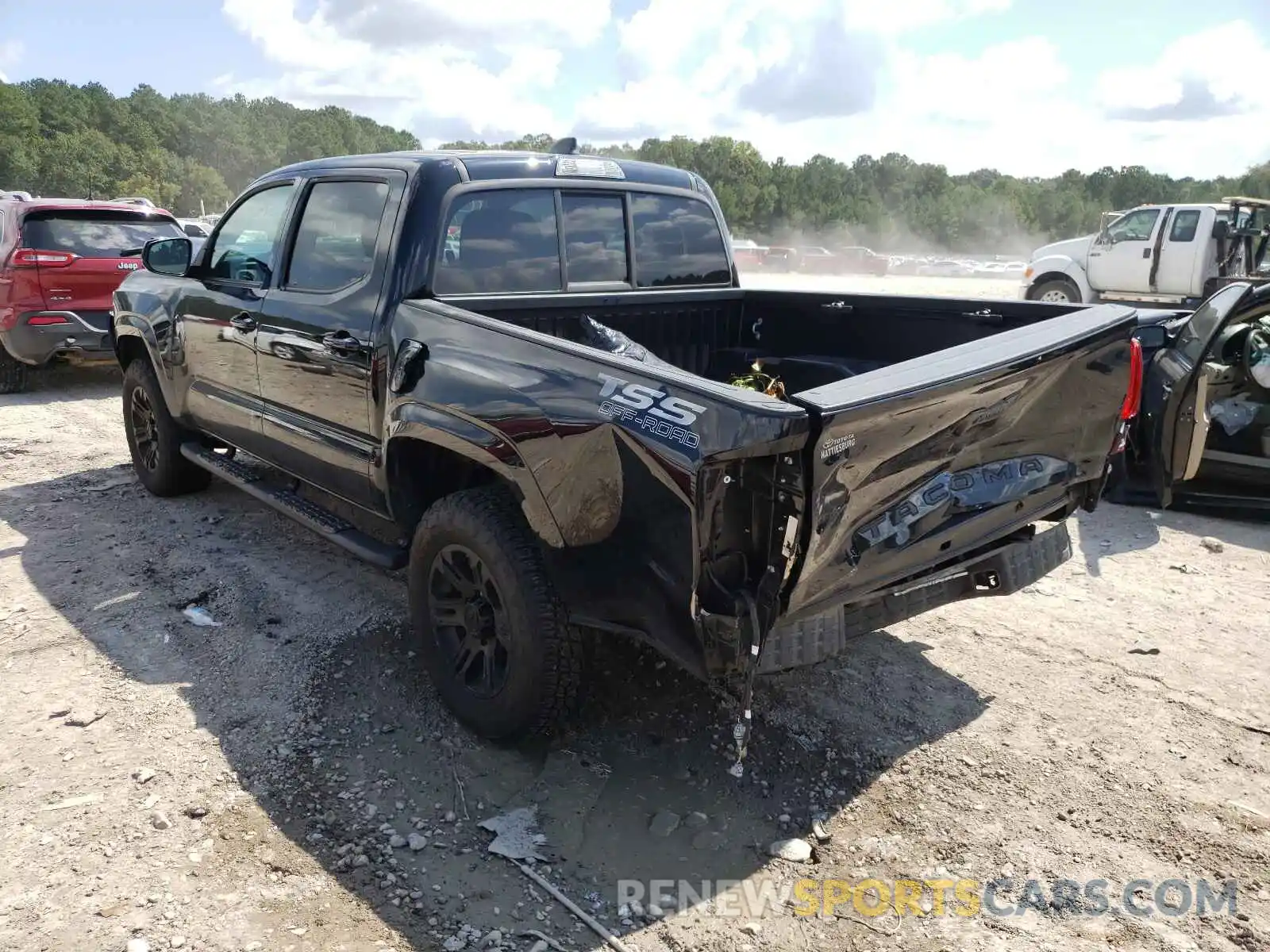 3 Photograph of a damaged car 5TFAX5GN1LX166523 TOYOTA TACOMA 2020