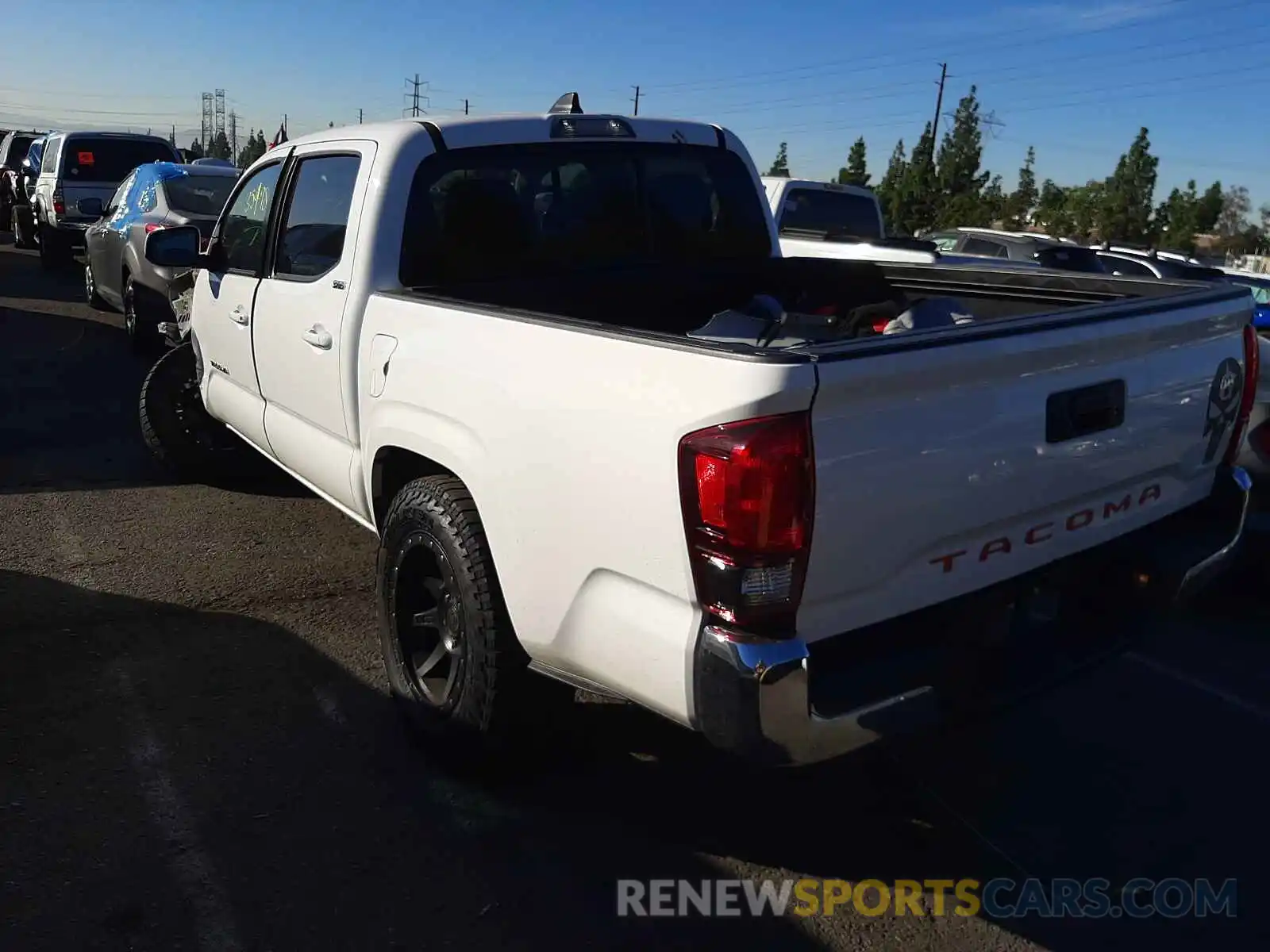 3 Photograph of a damaged car 5TFAX5GN1LX166683 TOYOTA TACOMA 2020