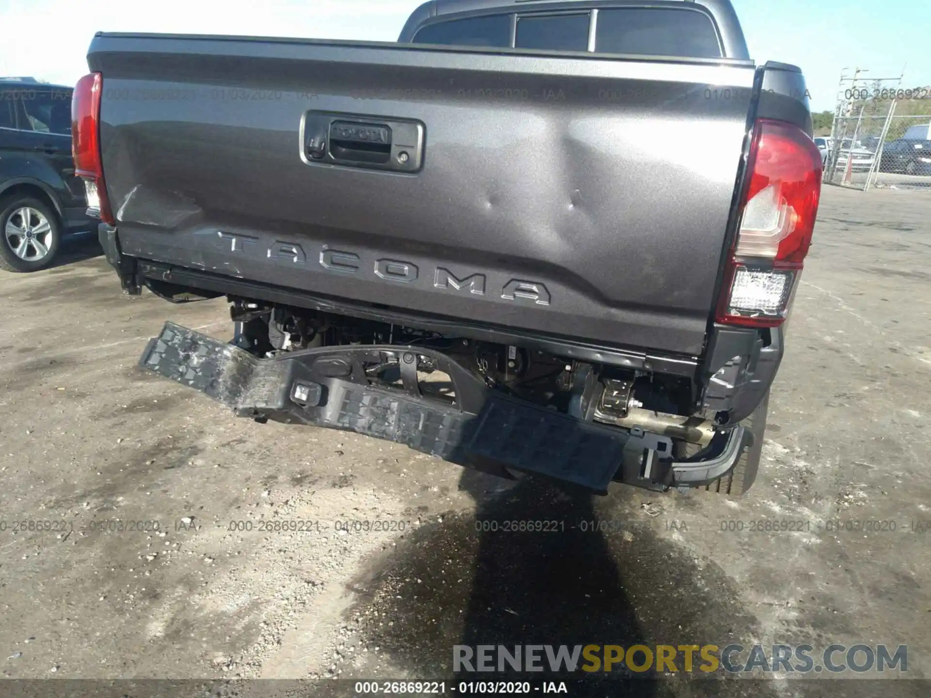 6 Photograph of a damaged car 5TFAX5GN1LX167199 TOYOTA TACOMA 2020