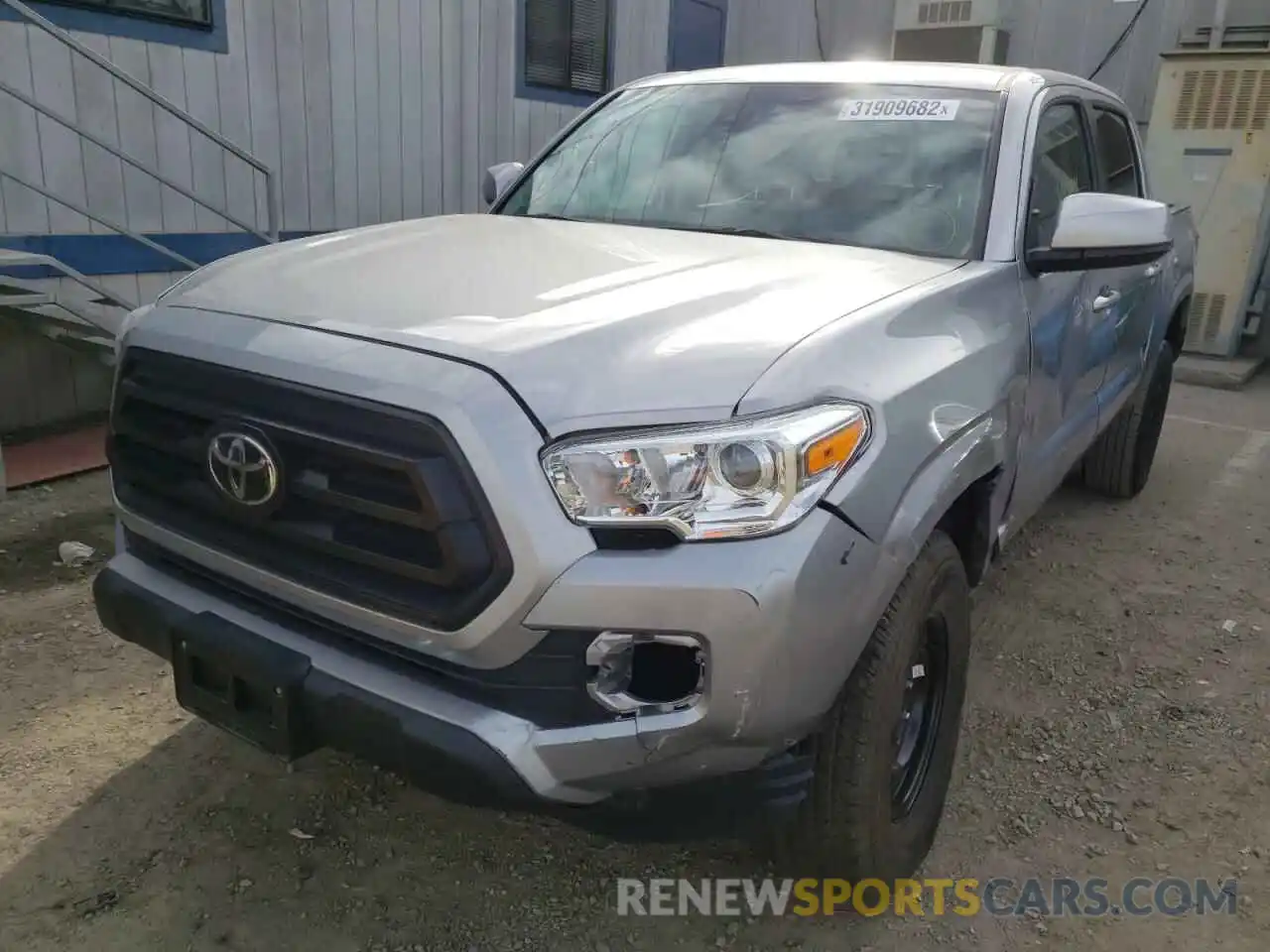 2 Photograph of a damaged car 5TFAX5GN1LX168062 TOYOTA TACOMA 2020