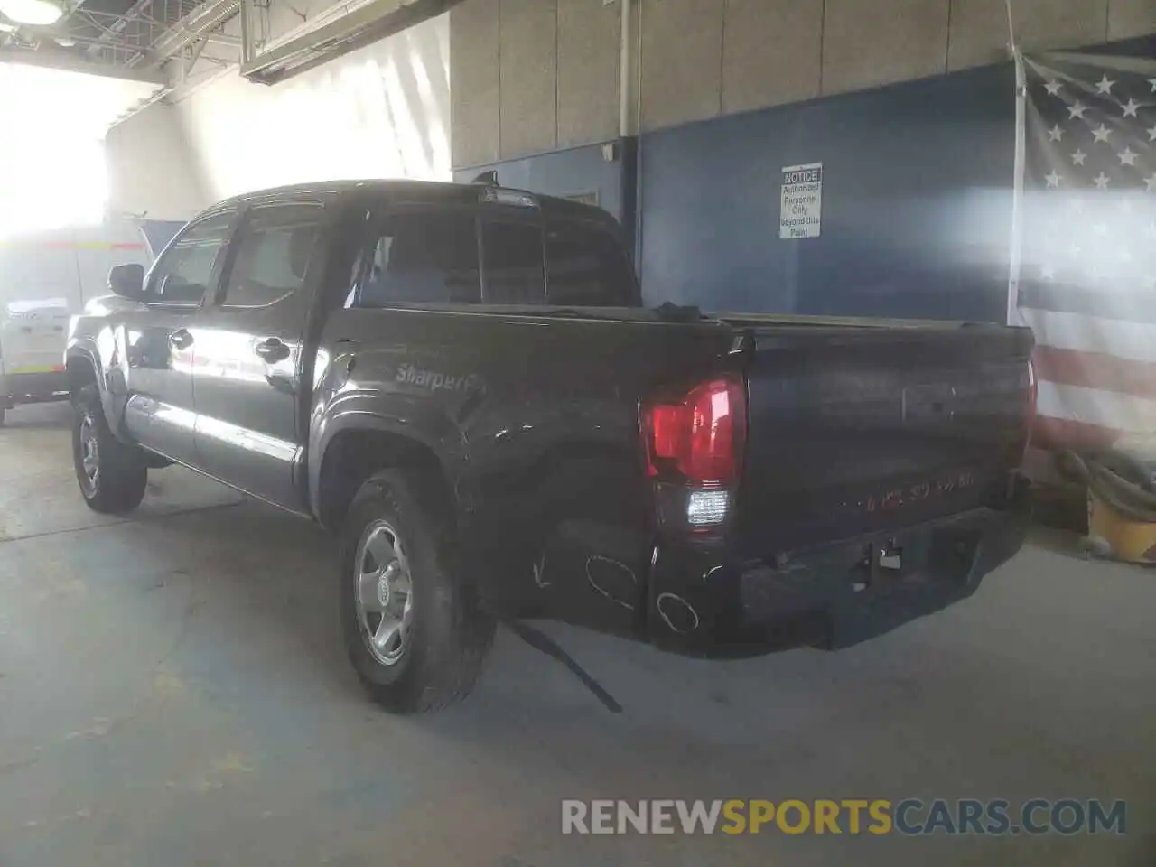 3 Photograph of a damaged car 5TFAX5GN1LX169342 TOYOTA TACOMA 2020