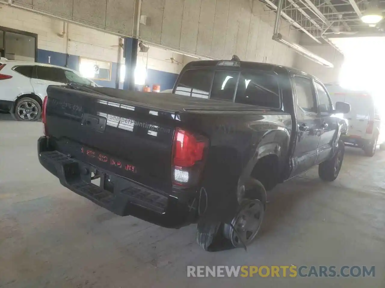 4 Photograph of a damaged car 5TFAX5GN1LX169342 TOYOTA TACOMA 2020