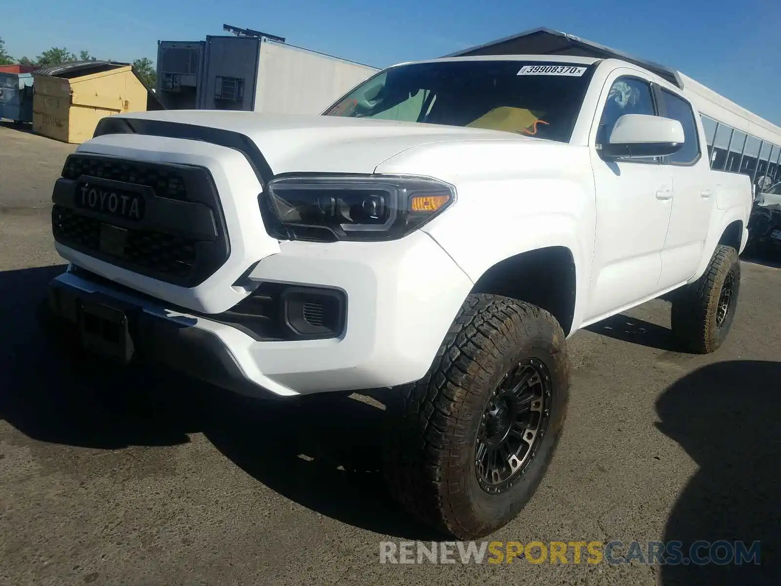 2 Photograph of a damaged car 5TFAX5GN1LX169552 TOYOTA TACOMA 2020