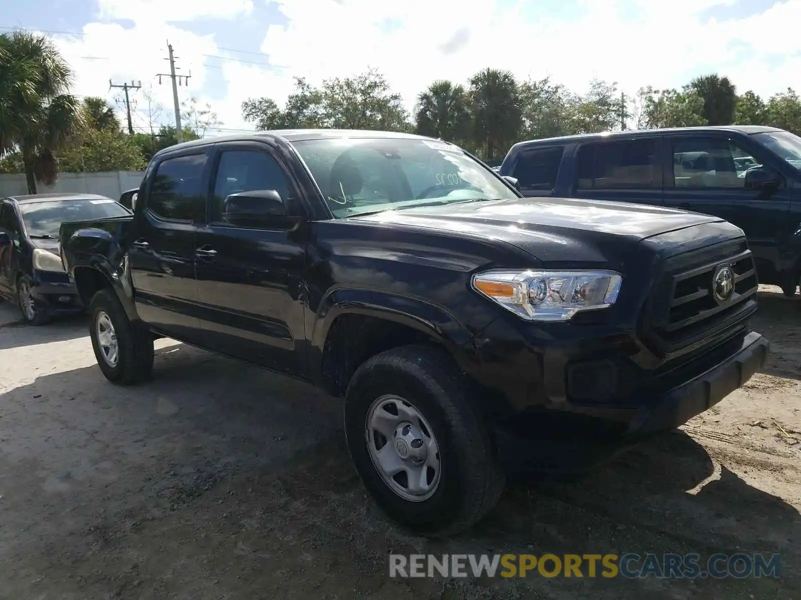 1 Photograph of a damaged car 5TFAX5GN1LX171186 TOYOTA TACOMA 2020