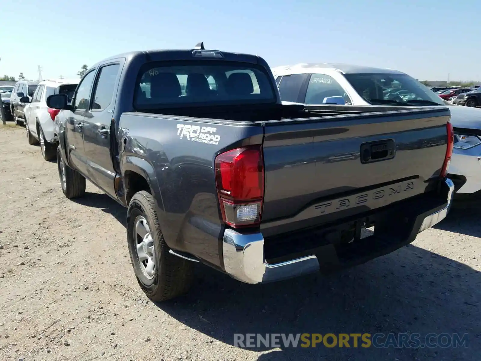 3 Photograph of a damaged car 5TFAX5GN1LX172855 TOYOTA TACOMA 2020