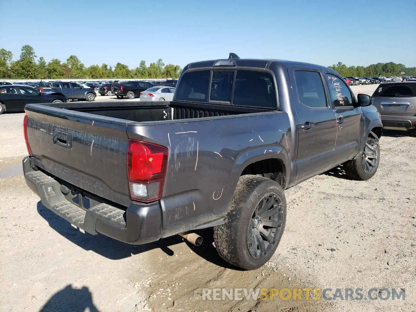 4 Photograph of a damaged car 5TFAX5GN1LX175593 TOYOTA TACOMA 2020