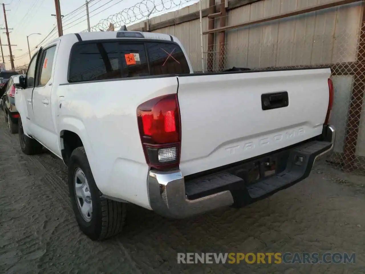 3 Photograph of a damaged car 5TFAX5GN1LX176081 TOYOTA TACOMA 2020