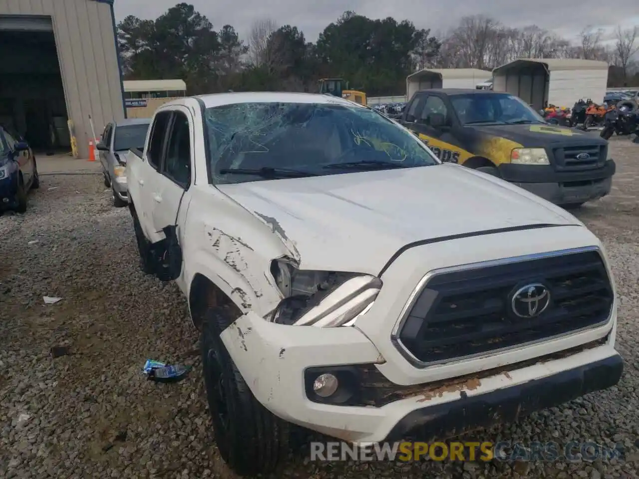 9 Photograph of a damaged car 5TFAX5GN1LX176355 TOYOTA TACOMA 2020