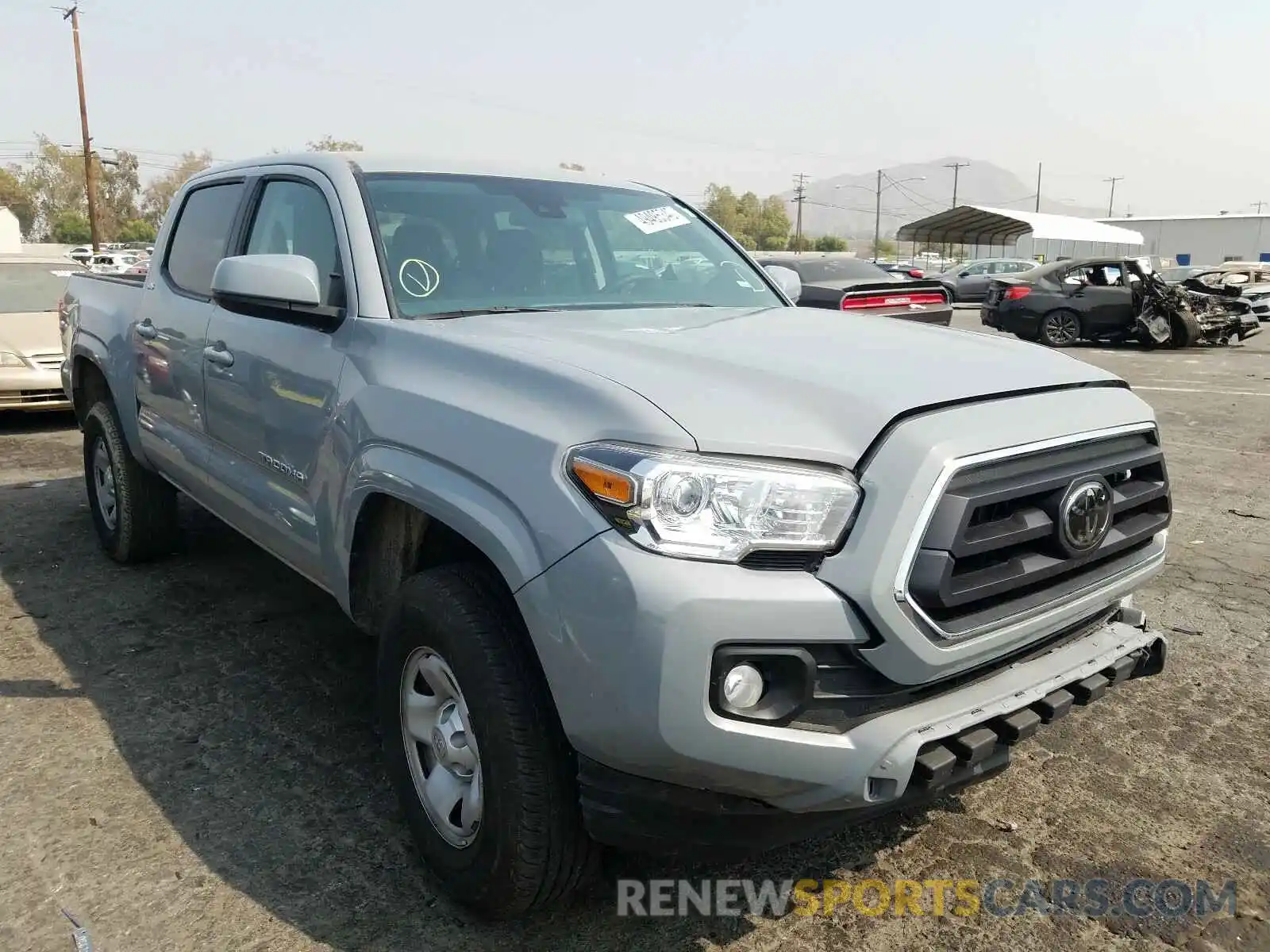 1 Photograph of a damaged car 5TFAX5GN1LX176369 TOYOTA TACOMA 2020