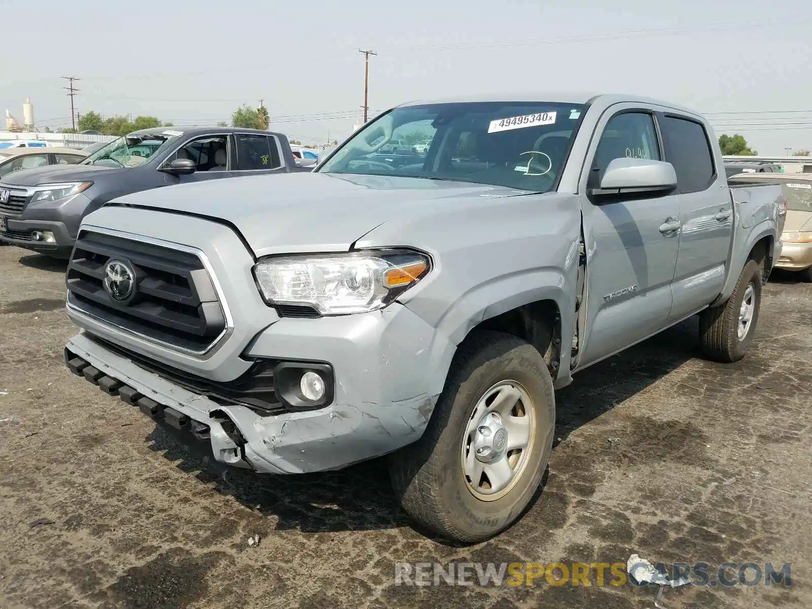 2 Фотография поврежденного автомобиля 5TFAX5GN1LX176369 TOYOTA TACOMA 2020