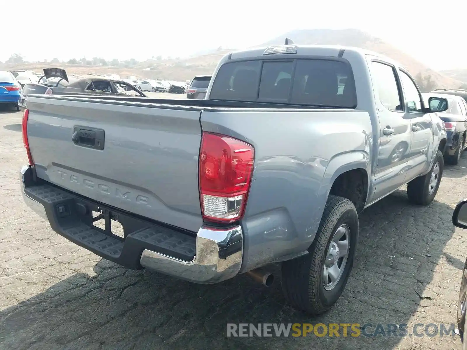 4 Photograph of a damaged car 5TFAX5GN1LX176369 TOYOTA TACOMA 2020