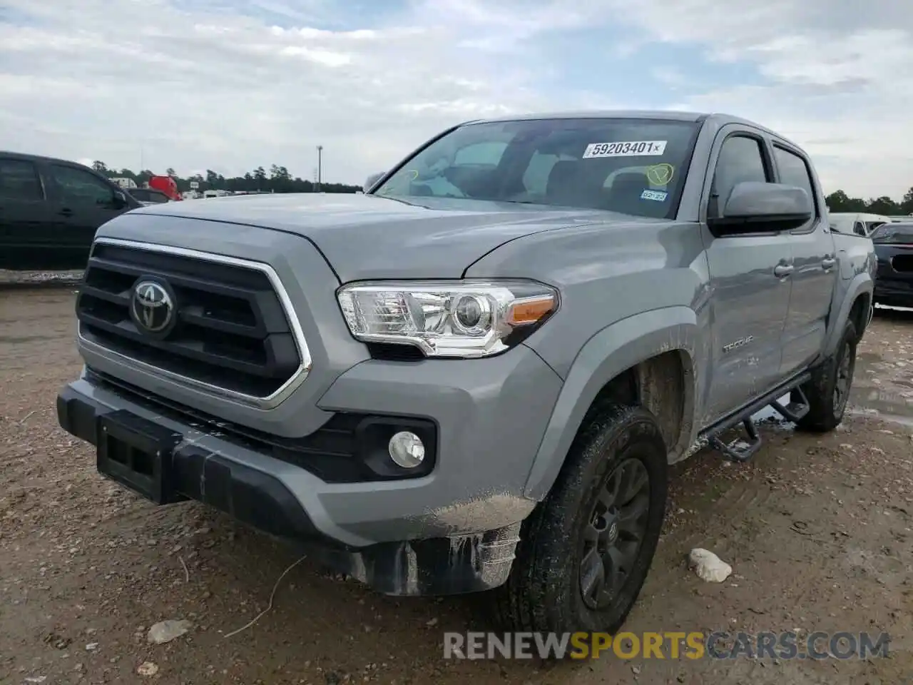 2 Photograph of a damaged car 5TFAX5GN1LX176565 TOYOTA TACOMA 2020