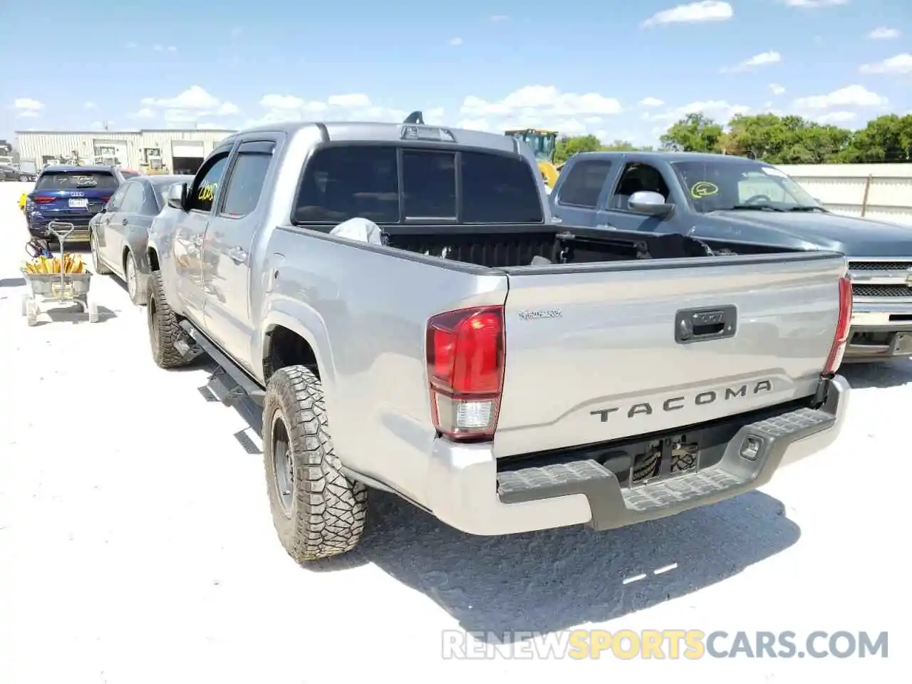 3 Photograph of a damaged car 5TFAX5GN1LX177361 TOYOTA TACOMA 2020