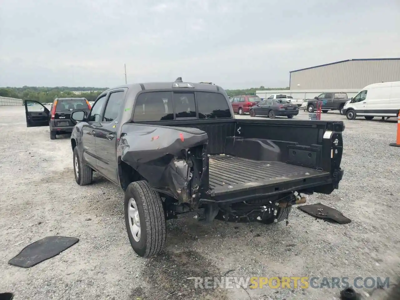 3 Photograph of a damaged car 5TFAX5GN1LX178624 TOYOTA TACOMA 2020