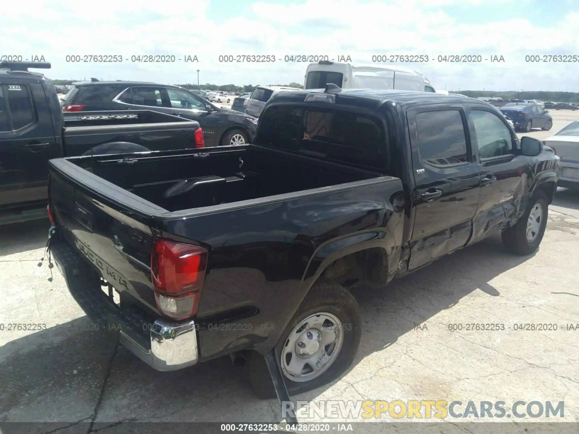 4 Photograph of a damaged car 5TFAX5GN1LX179305 TOYOTA TACOMA 2020