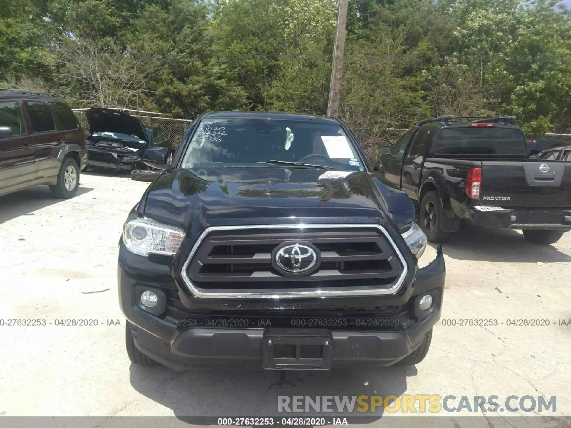 6 Photograph of a damaged car 5TFAX5GN1LX179305 TOYOTA TACOMA 2020