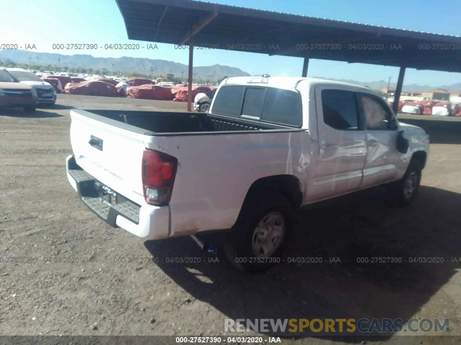 4 Photograph of a damaged car 5TFAX5GN1LX180518 TOYOTA TACOMA 2020