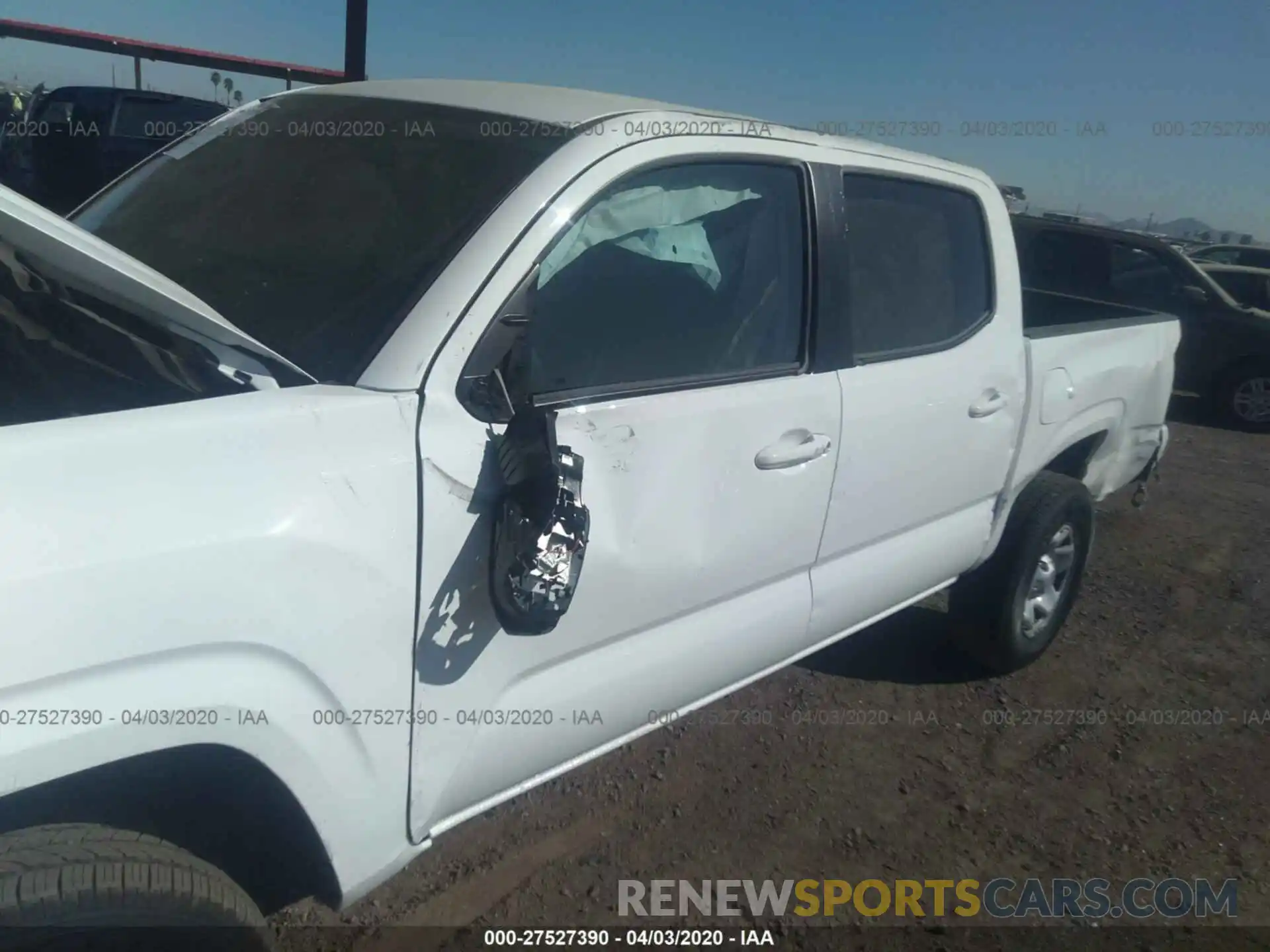 6 Photograph of a damaged car 5TFAX5GN1LX180518 TOYOTA TACOMA 2020