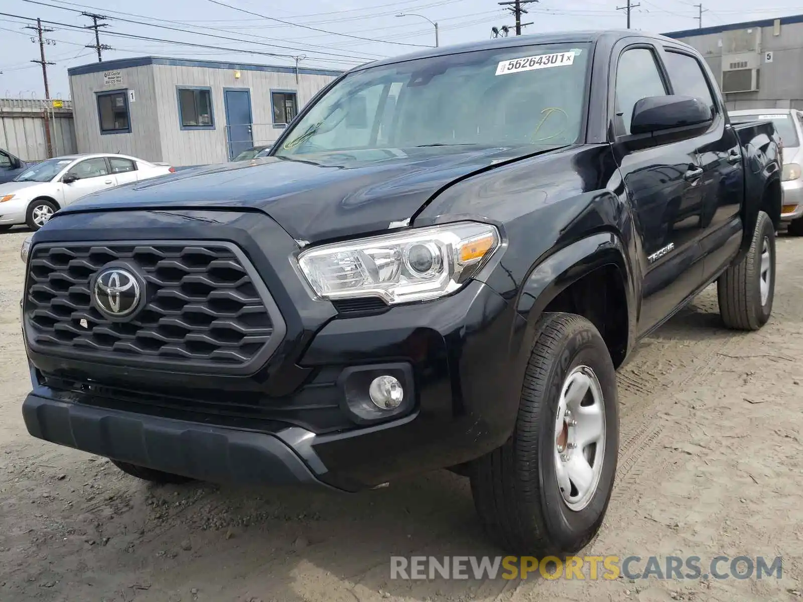 2 Photograph of a damaged car 5TFAX5GN1LX182138 TOYOTA TACOMA 2020