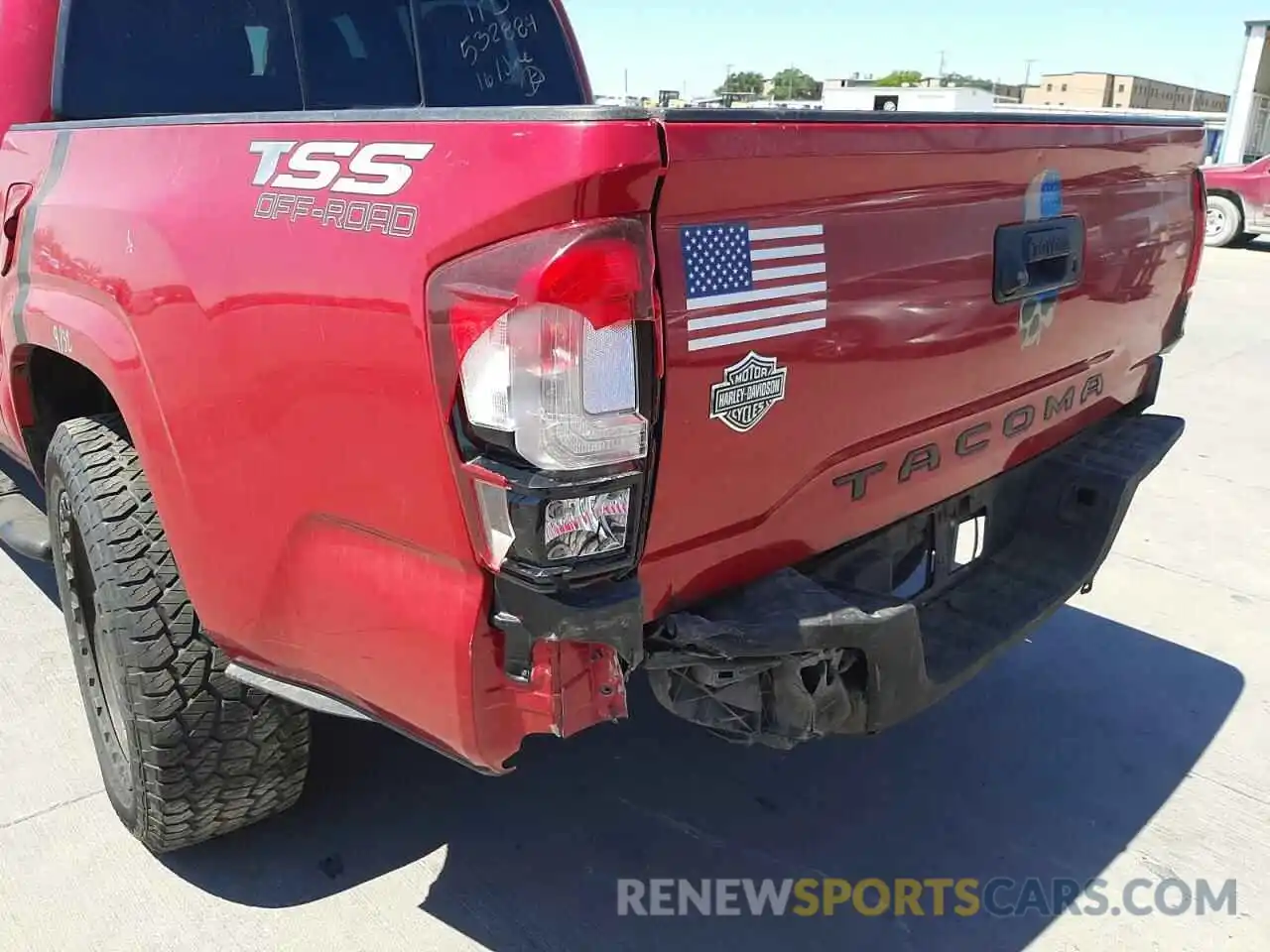 9 Photograph of a damaged car 5TFAX5GN1LX182351 TOYOTA TACOMA 2020