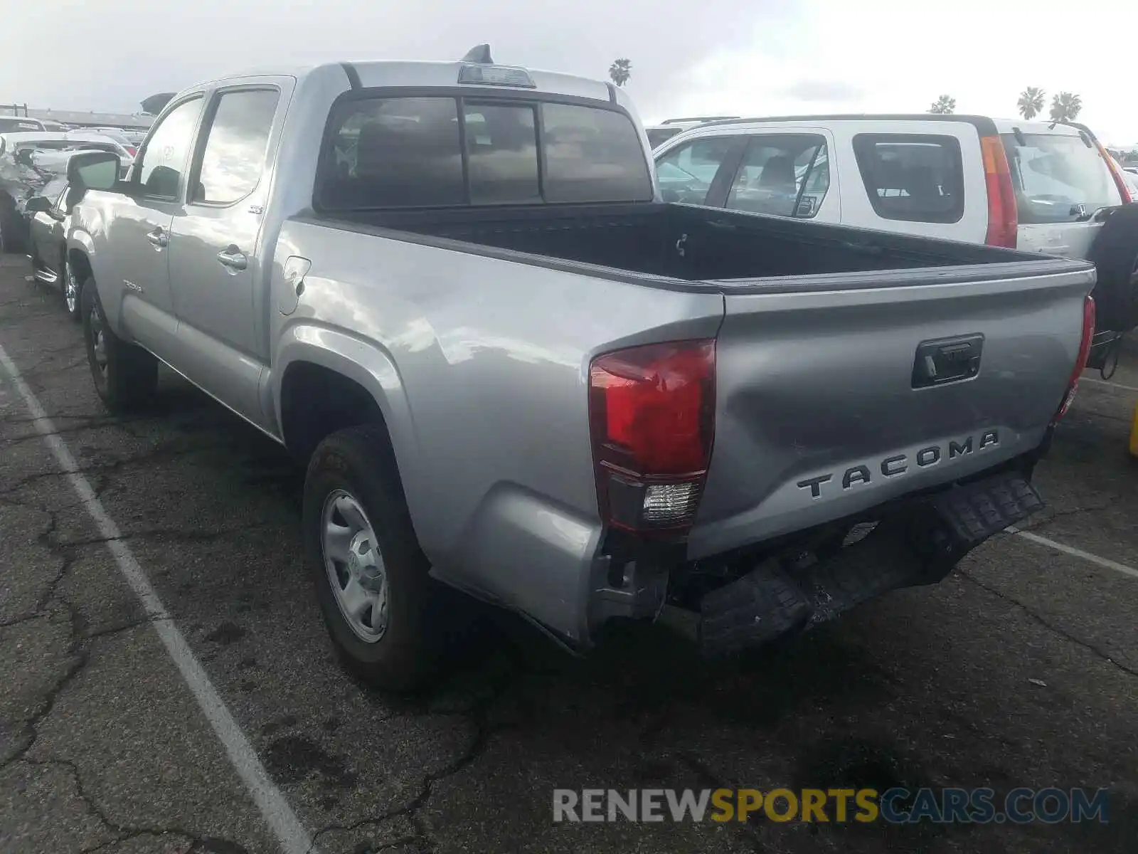 3 Photograph of a damaged car 5TFAX5GN1LX183564 TOYOTA TACOMA 2020