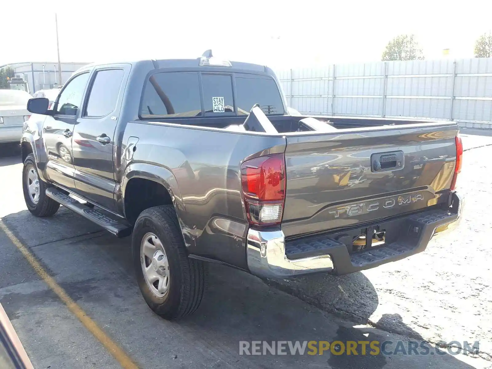 3 Photograph of a damaged car 5TFAX5GN1LX184357 TOYOTA TACOMA 2020