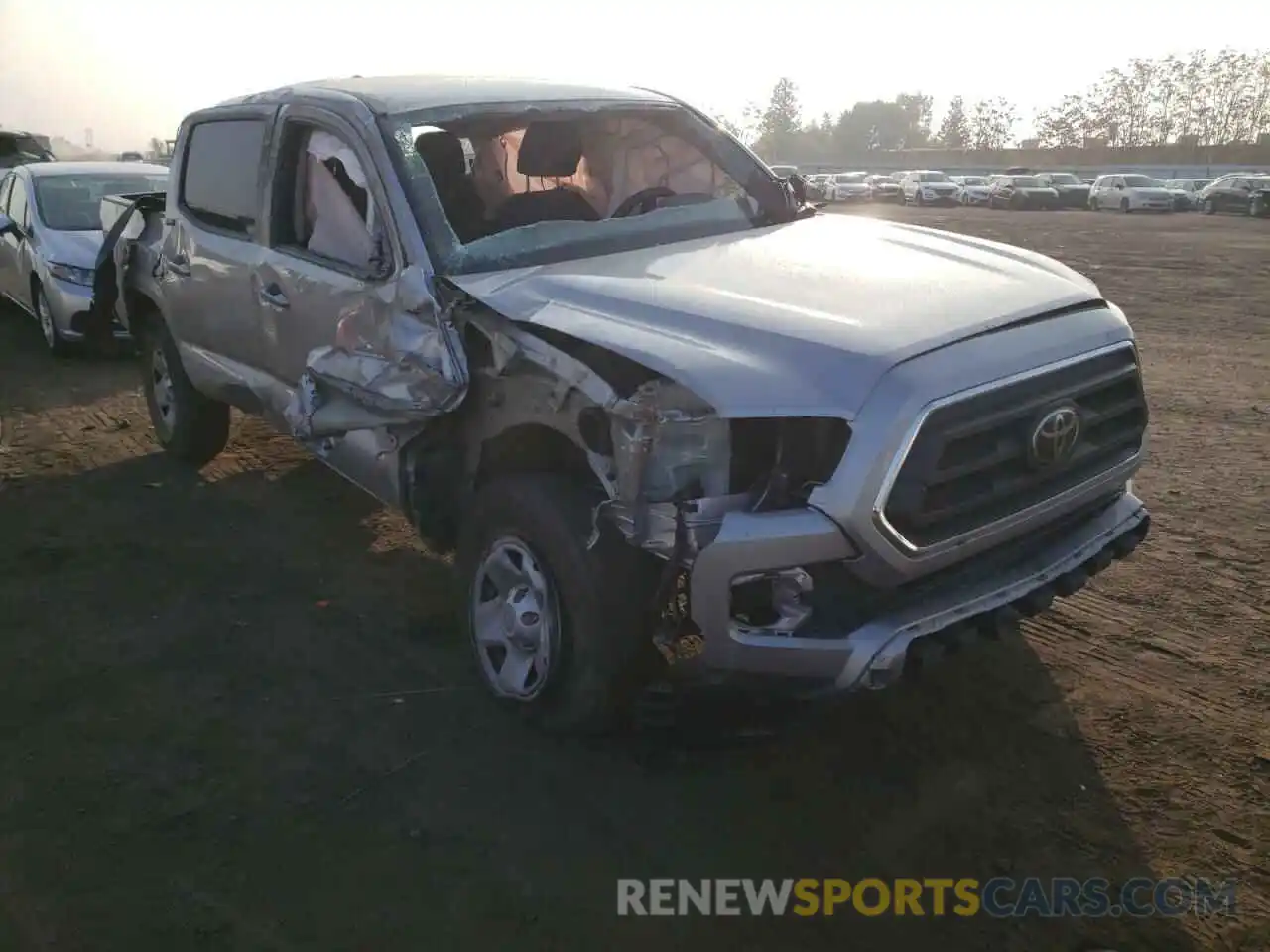 1 Photograph of a damaged car 5TFAX5GN1LX184682 TOYOTA TACOMA 2020