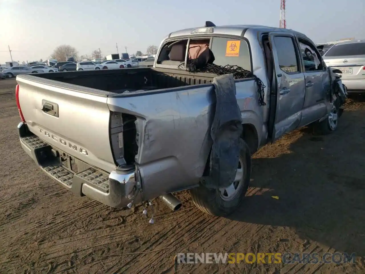 4 Photograph of a damaged car 5TFAX5GN1LX184682 TOYOTA TACOMA 2020