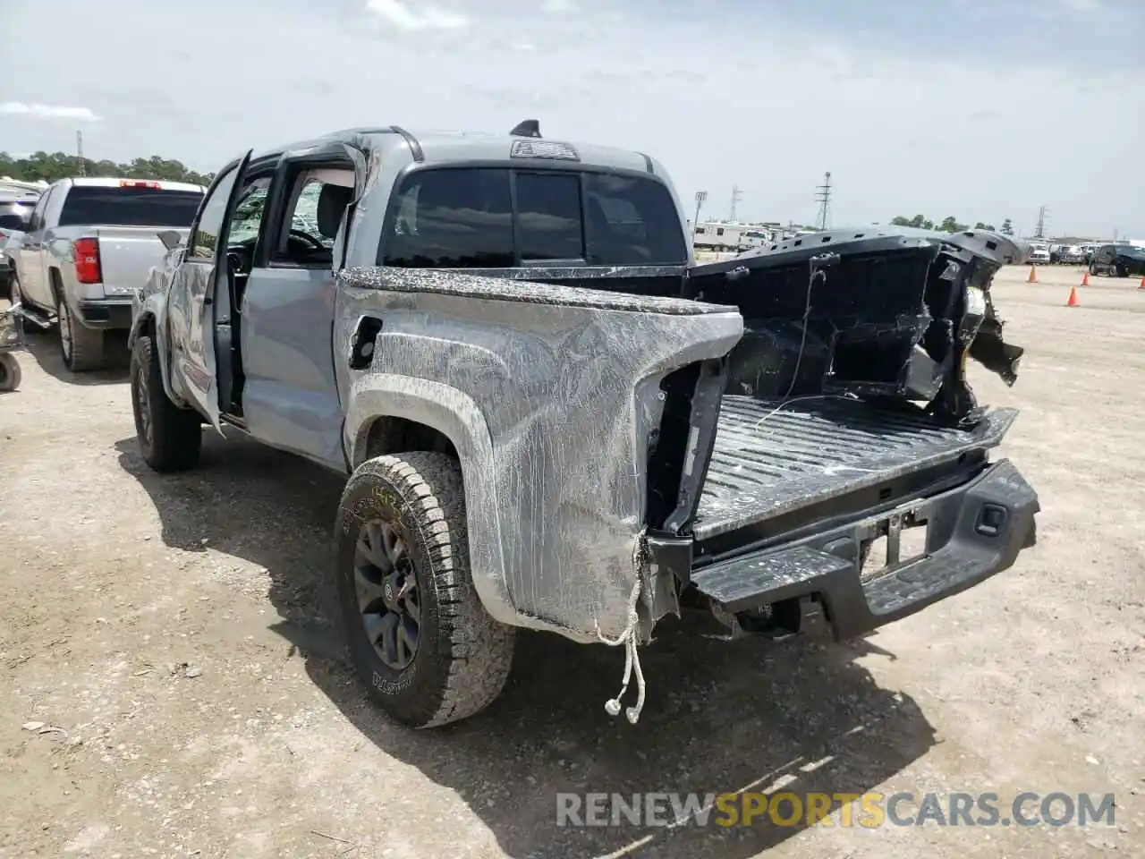 3 Photograph of a damaged car 5TFAX5GN1LX185007 TOYOTA TACOMA 2020