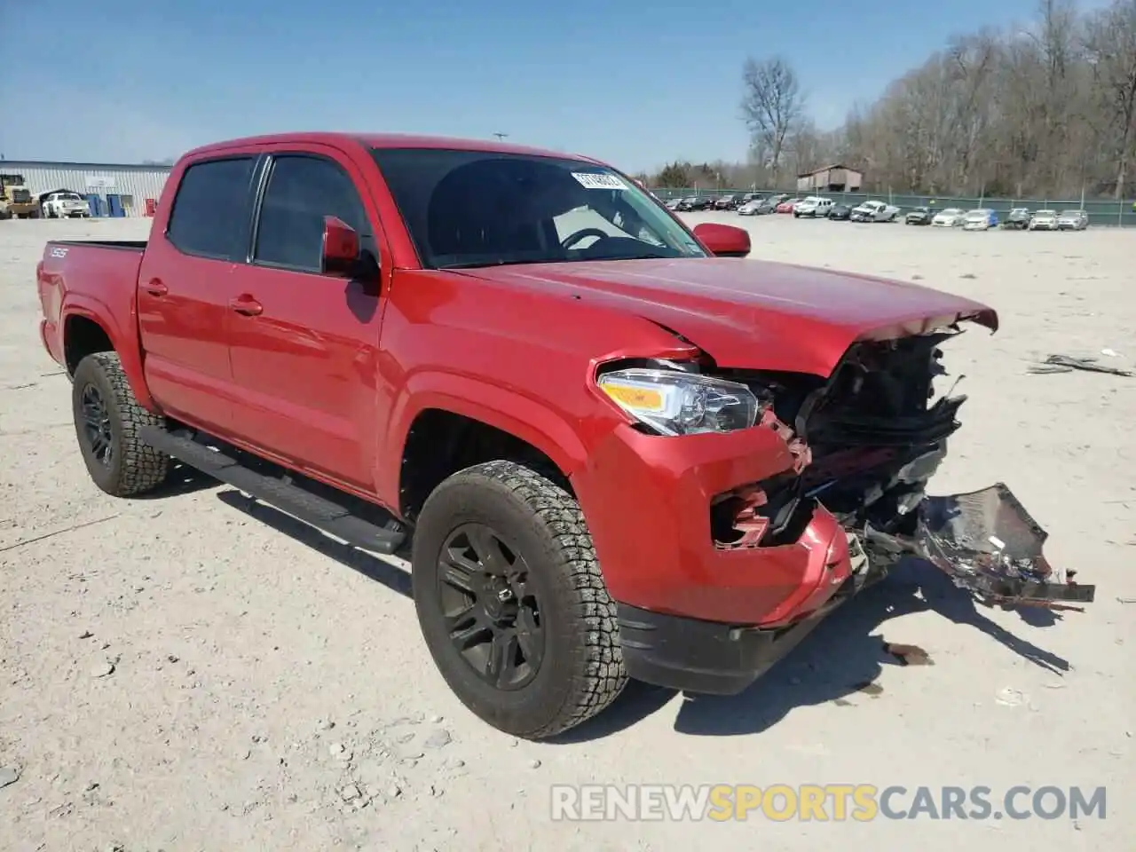 1 Photograph of a damaged car 5TFAX5GN1LX185301 TOYOTA TACOMA 2020