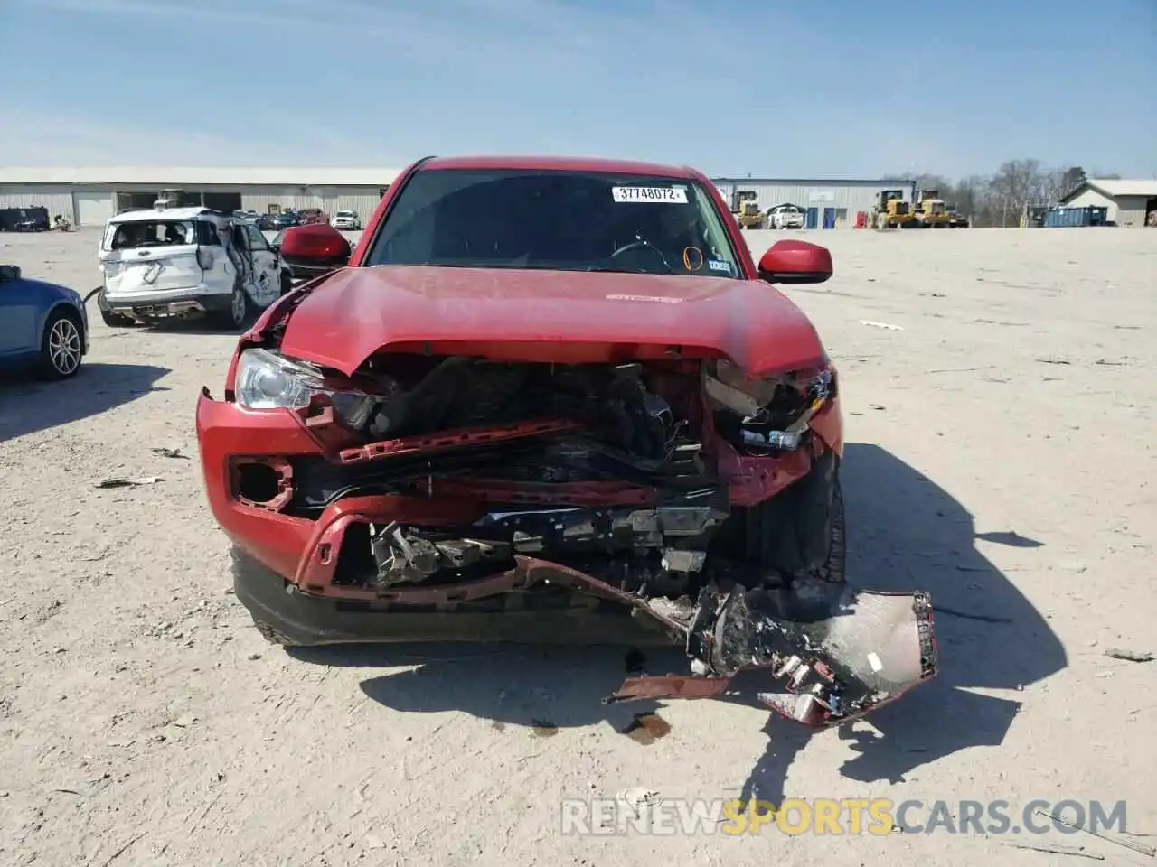 9 Photograph of a damaged car 5TFAX5GN1LX185301 TOYOTA TACOMA 2020