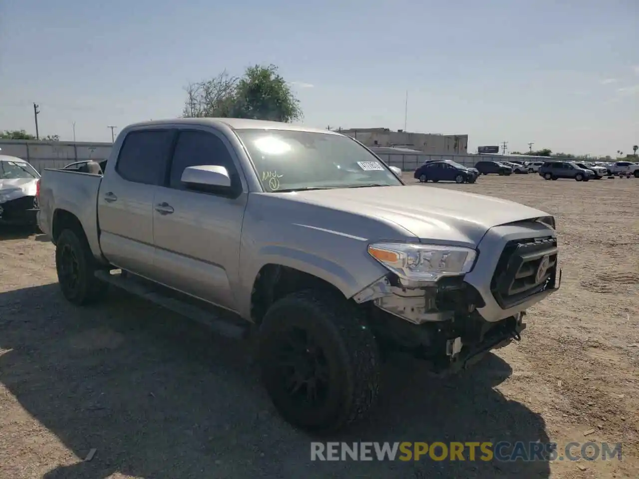 1 Photograph of a damaged car 5TFAX5GN2LX165431 TOYOTA TACOMA 2020