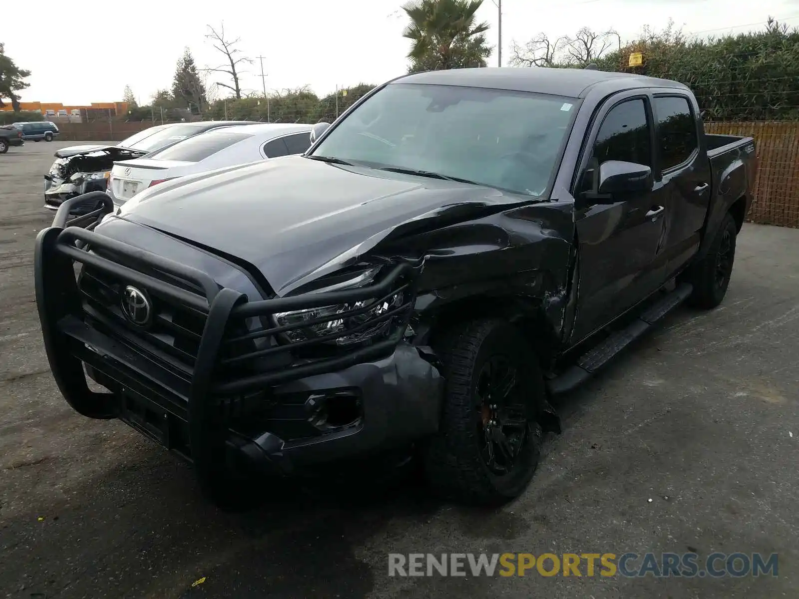 2 Photograph of a damaged car 5TFAX5GN2LX166773 TOYOTA TACOMA 2020