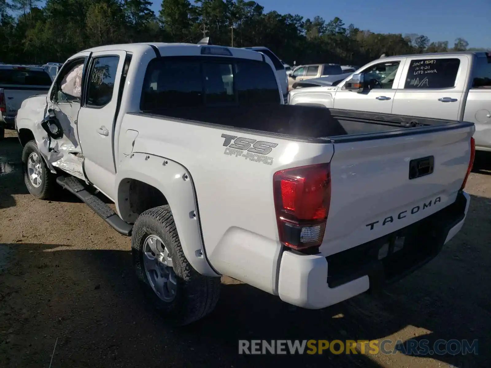 3 Photograph of a damaged car 5TFAX5GN2LX170032 TOYOTA TACOMA 2020