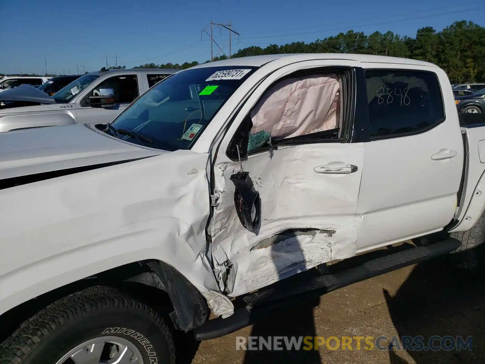 9 Photograph of a damaged car 5TFAX5GN2LX170032 TOYOTA TACOMA 2020