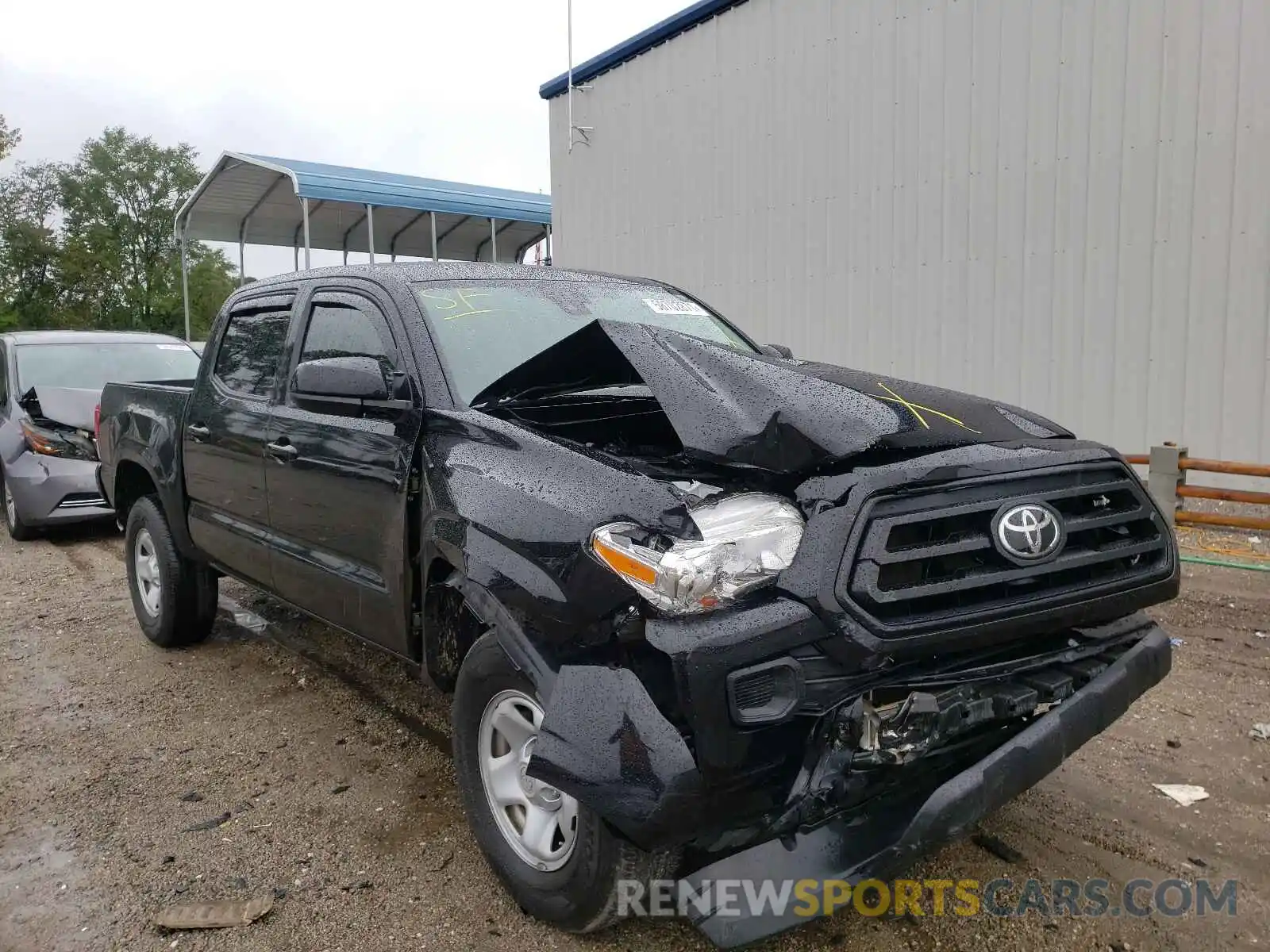 1 Photograph of a damaged car 5TFAX5GN2LX172170 TOYOTA TACOMA 2020