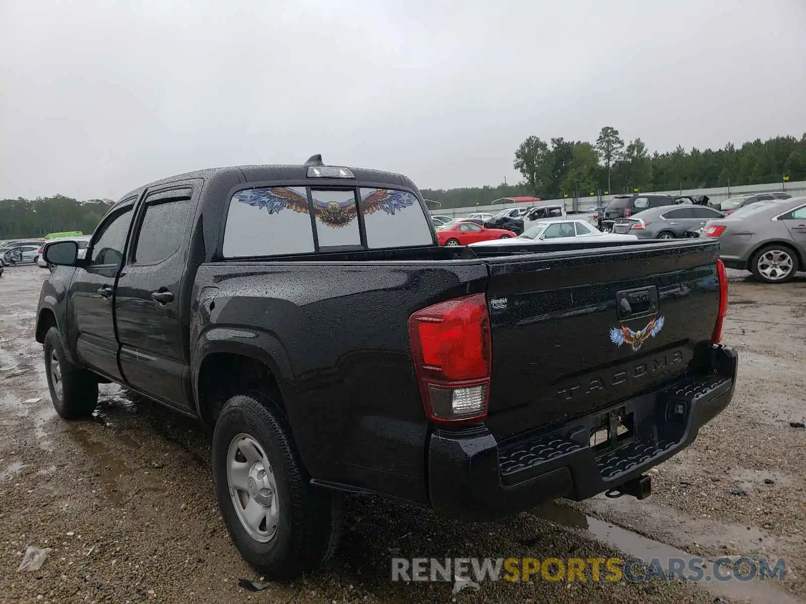 3 Photograph of a damaged car 5TFAX5GN2LX172170 TOYOTA TACOMA 2020