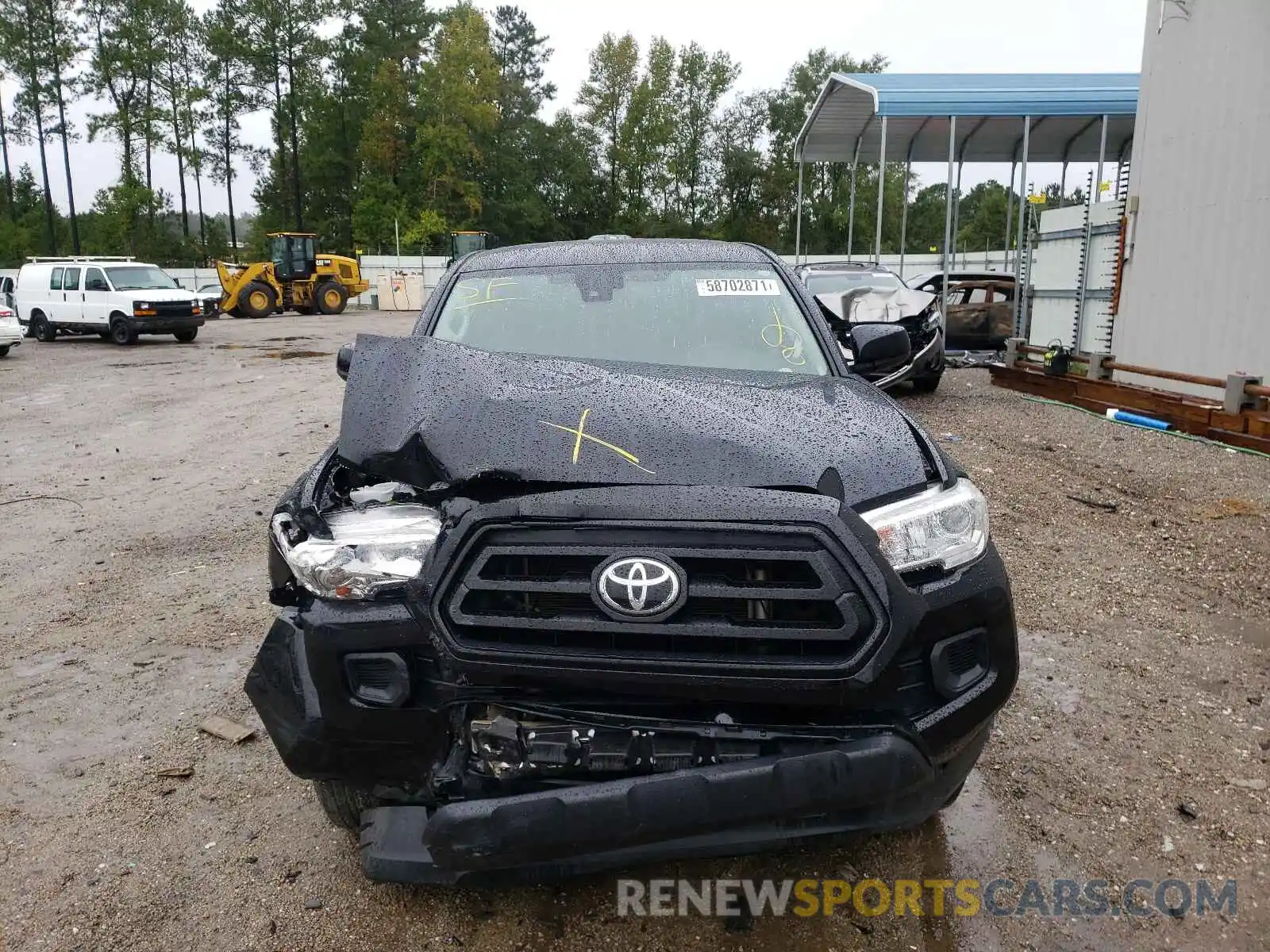 7 Photograph of a damaged car 5TFAX5GN2LX172170 TOYOTA TACOMA 2020