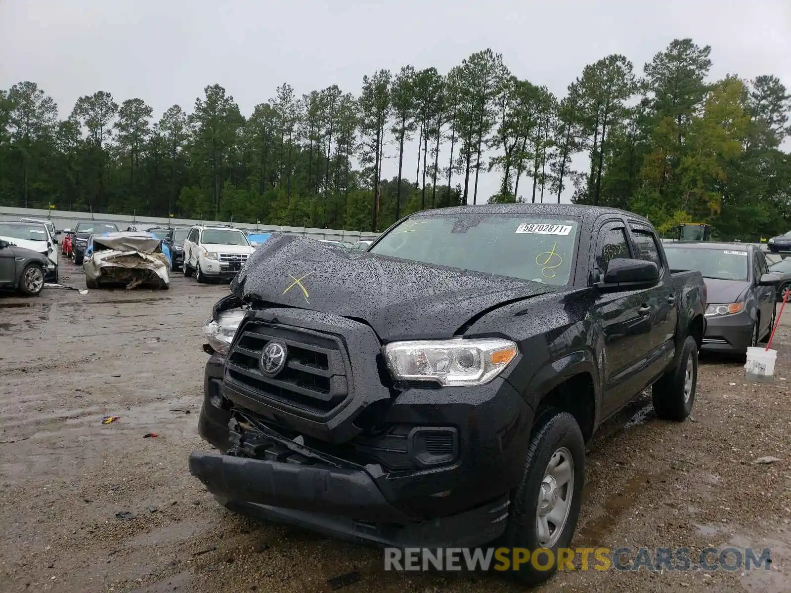 9 Photograph of a damaged car 5TFAX5GN2LX172170 TOYOTA TACOMA 2020