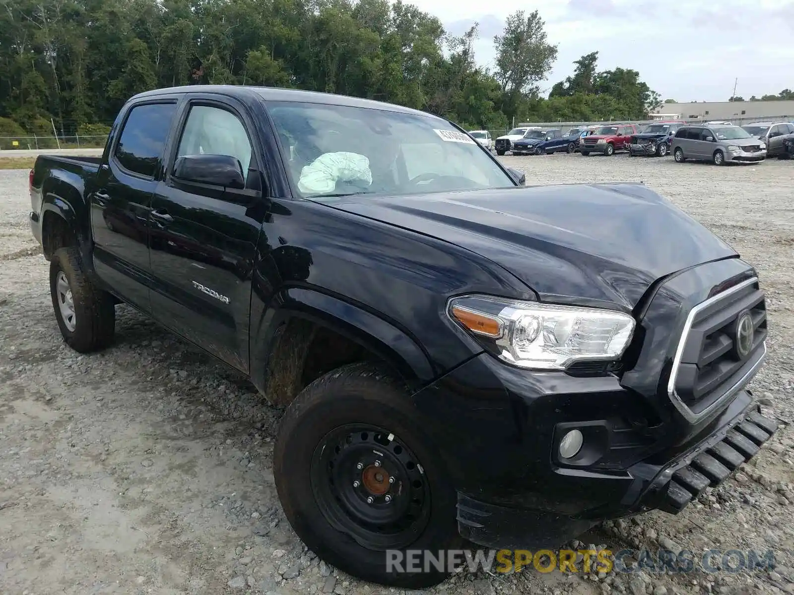 1 Photograph of a damaged car 5TFAX5GN2LX172833 TOYOTA TACOMA 2020