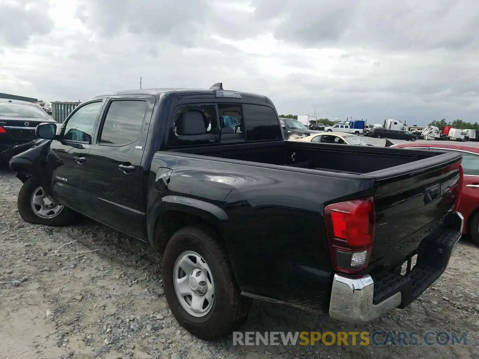 3 Photograph of a damaged car 5TFAX5GN2LX172833 TOYOTA TACOMA 2020