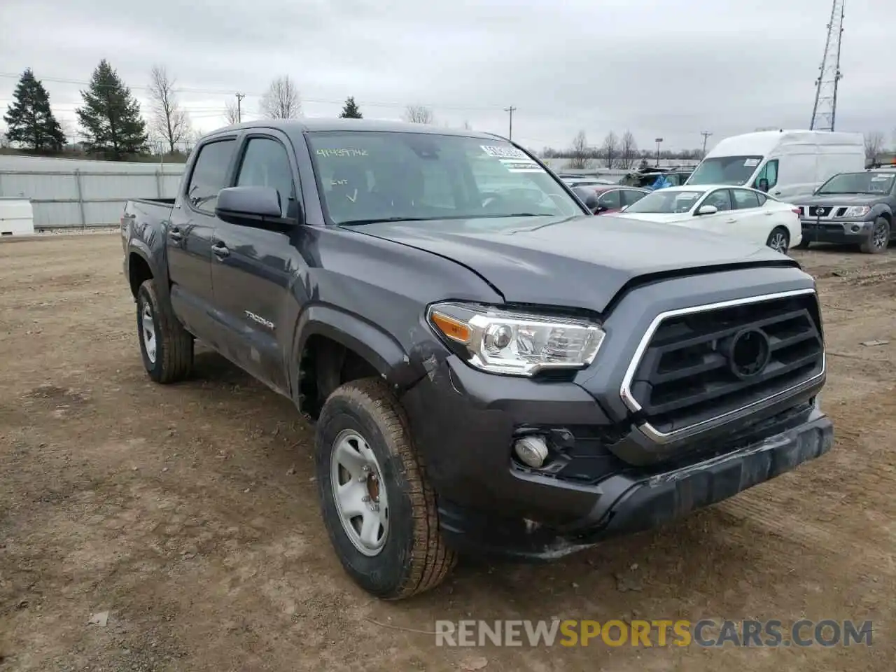 1 Photograph of a damaged car 5TFAX5GN2LX175764 TOYOTA TACOMA 2020