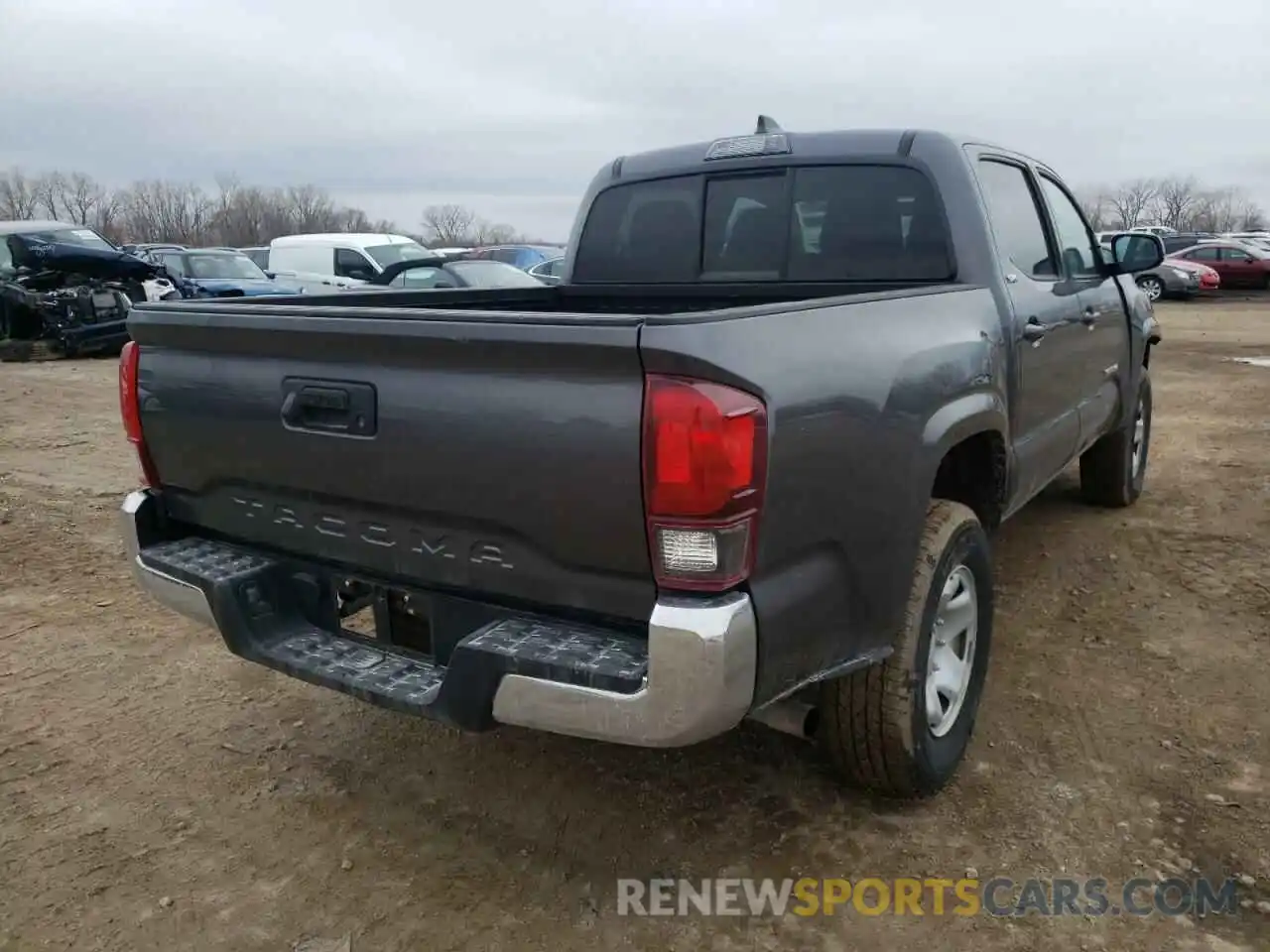 4 Photograph of a damaged car 5TFAX5GN2LX175764 TOYOTA TACOMA 2020