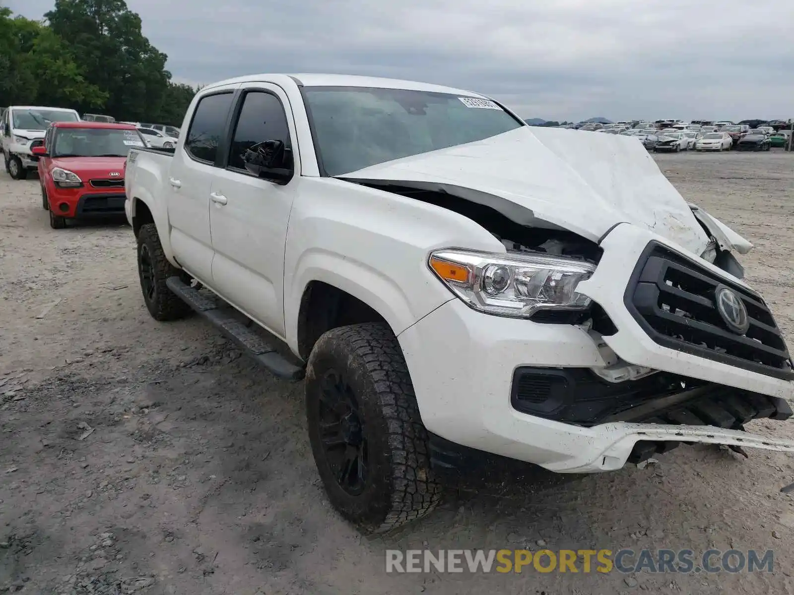 1 Photograph of a damaged car 5TFAX5GN2LX176185 TOYOTA TACOMA 2020