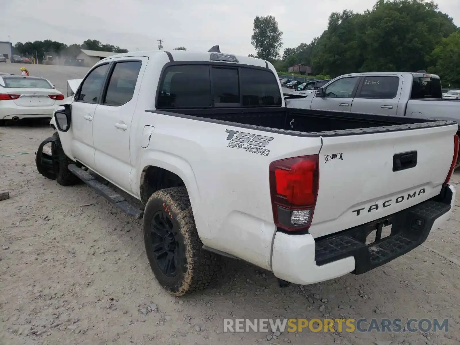 3 Photograph of a damaged car 5TFAX5GN2LX176185 TOYOTA TACOMA 2020