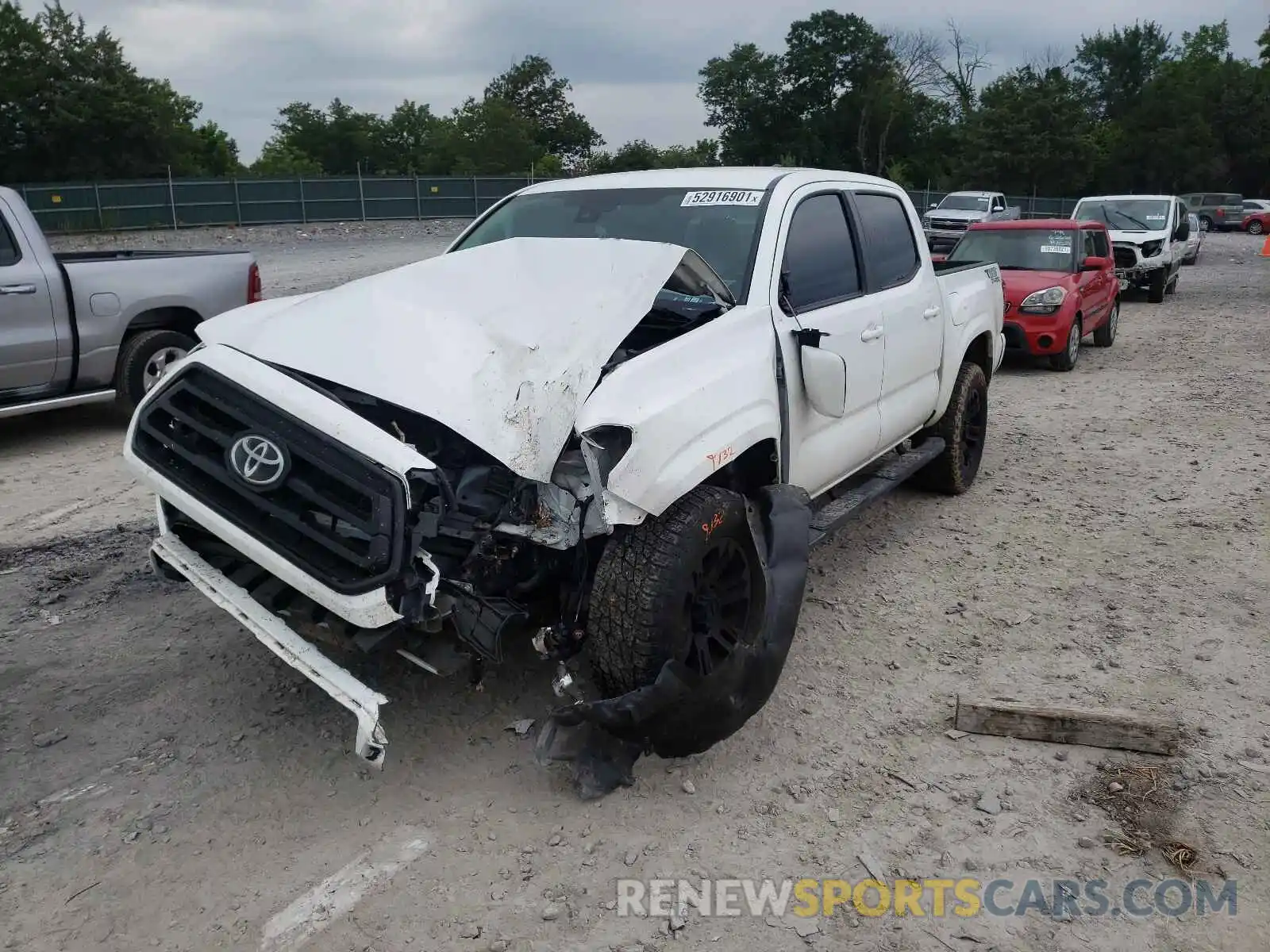 9 Photograph of a damaged car 5TFAX5GN2LX176185 TOYOTA TACOMA 2020